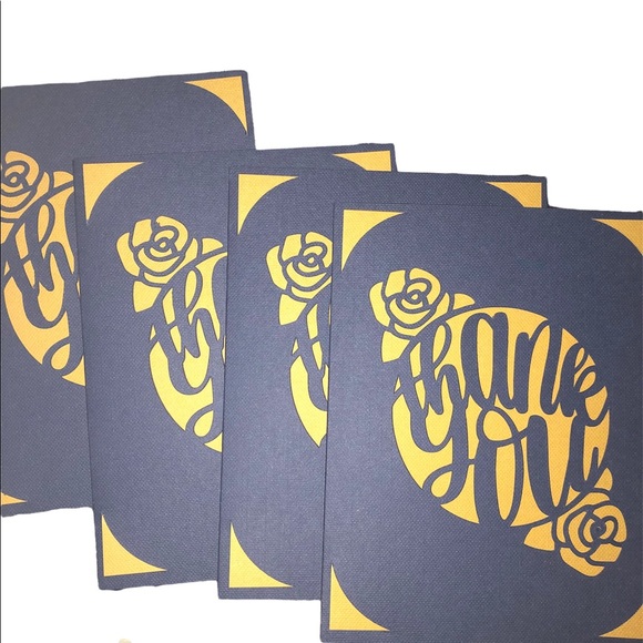 Thank you greeting card - Thank you card - Picture 2 of 3